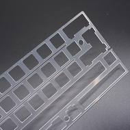 Keybox 60% Layout PC Plate Polycarbonate Keyboard Plate For GH60 DZ60 PCB Support Split Spacebar