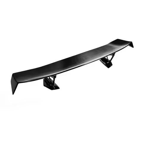 High Quality EPR Carbon Fiber Trunk Wing Body Kit, 8kg GT Spoiler Size 135x12x32cm Model A-FN2-RS-GT