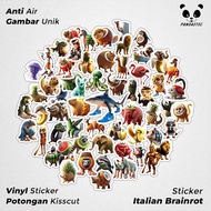 Brainrot Anomaly Italy Cartoon Sticker Paper Vinyl DIY Refrigerator Tumbler Suitcase Laptop Decorati