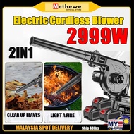METHEWE 2999W Multifunctional Electric Cordless Blower Air Blower Cordless Vacuum Blower Leaf blower