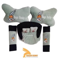 Bugs Bunny 3 in 1 Car Pillow/ Bugs Bunny 3 in 1 Car Seat Pillow