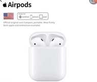 （75折 免費送貨到家 原價1299）apple airpods 2 無線藍牙耳機-美版