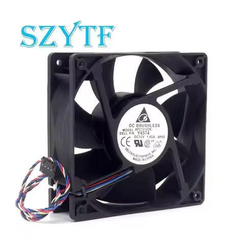 AFC1212DE Y4574 120mm 1238 12038 120*120*38MM 12*12*3.8CM 12V 1.60A Server Inverter Cooling fan for 