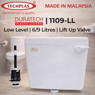 [ TECHPLAS ] (PCL-1109-LL) Duratech Low Level Cistern (Lever Handle | 9L/6L Valve Type)