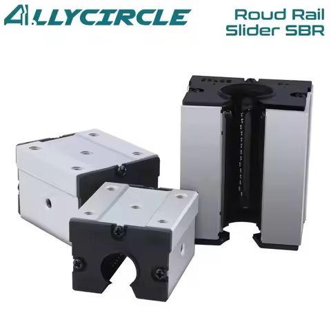 SBR16 SBR20 SBR25 Linear Ball Bearing Block for CNC Machine Tools SBR Linear Guide Rail and Digital 