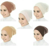 5 HELAI Inner snowcap / wardah harga borong &amp; murah sesuai untuk shawl, tudung, bawal, telekung dan bukan bercorak batik