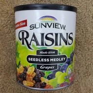 Raisin Sunview seedless raisins 425gr