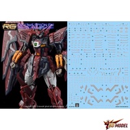DECAL Water [GHOST] RG Epyon Reflective Blacklight
