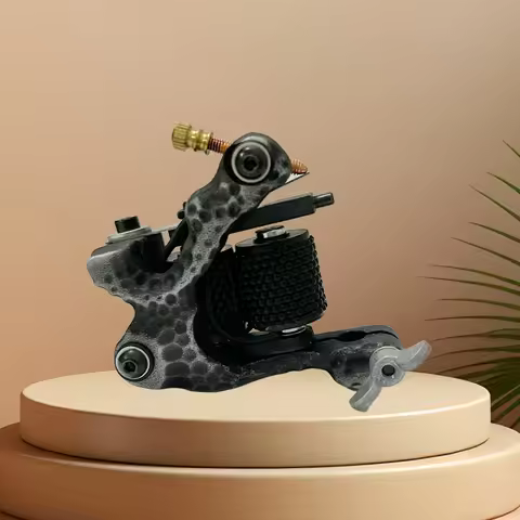 Wholesale Beginner 10 Wrap Coils Tattoo Machine Gun With Alloy Frame Classical Traditional Tattoo Gu