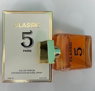 CLASSIC 5 PARIIS PERFUMES FOR WOMEN 100ML