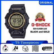 G SHOCK New Black and Gold Series GD-010GB-1A9DR / GD-010GB-1A9 / GD-010GB / GD-010 / GD010 / GD010G