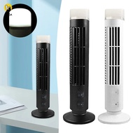 Wijx Portable Towers Fan With Nightlight Lightweight Quiet Table Airs Cooler For Bedroom Living Room