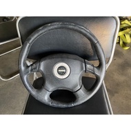 MOMO STEERING 4 SPOKES ORIGINAL HALFCUT JAPAN SUITABLE FOR PROTON WIRA WAJA PERDANA SATRIA