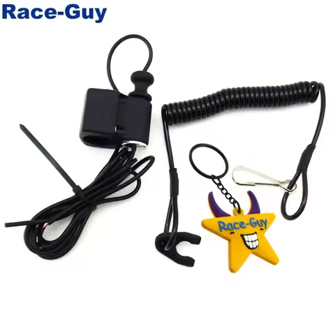 ATV Racing Tether Pull Kill Handle Switch For Suzuki LT50 LT80 Quadsport LT250R LTR450 Quadracer Arc
