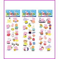 Puffy Sticker | Cartoon Stickers | Cartoon nail stickers | Peppa Pig Stickers