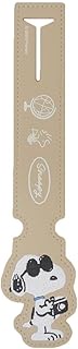 Marimo Craft SPCQ-579 Luggage Tag, Snoopy JOURNEY J・C W1.8 x H10.0 x D 0.2 inches (47 x 255 x 5 mm)