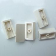[5 Pieces] LEGO Roofing Tiles 1x2x2/3 Slope 30, White ID 4547489 85984