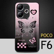 Softcase Glass Glitter For Xiaomi poco F6 - Casing hp poco F6 - Protective Case hp poco F6 - K58