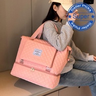 Your Perfect Short Trip Companion Gym Duffle Bag With Wet-dry Shoe Compartment, Spacious & Q8i8