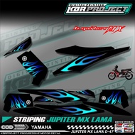 JUPITER MX OLD/LAMA  STIKER  STRIPING MOTOR KEREN LIS VARIASI JUPITER MX OLD/LAMA STIKER MOTOR YAMAH