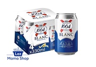 Kronenbourg 1664 Blanc Wheat Beer 320ml 4s Can (Laz Mama Shop)