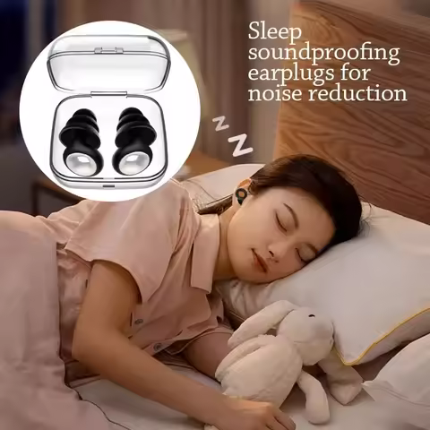 Silicone Earplugs for Swimming Sleep Noise Cancel Noise Reduction-Soundproof Reduce Disturbances -Qu