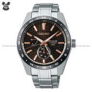 SEIKO SPB275J1 Men's Analog Watch PRESAGE Sharp Edged GMT Automatic SS Bracelet Brown *Original