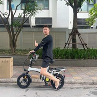 Xe điện trợ lực GFORCE C14 gấp gọn bỏ cốp đi du lịch đi chơi ra bãi gửi xe đi 20km 1 lần sạc pin 9A