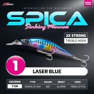 Lure Minnow Casting Hayumake SPICA Sinking Lure