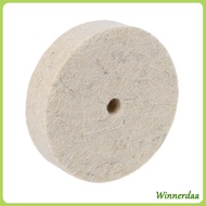 WIN 76x20mm Wool Felt Polishing Buffing Grinding Wheel Polisher Disc Pad Rotary Tool