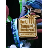 Custom Wood Medal 2 views