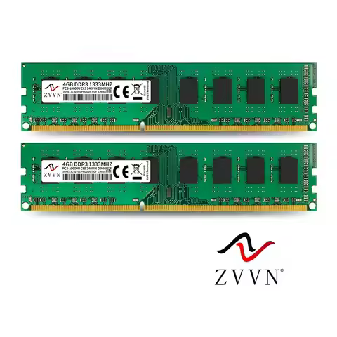 ZVVN 8gb (2x4GB) 2x 4GB PC3-10600 DDR3 1333 MHz Desktop Memory RAM for HP BUSINESS PRO 3500 3U4E13C9
