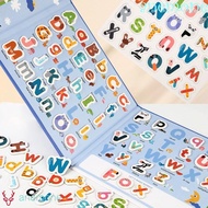 ANEMONE Dinosaur Arithmetic Book, English Letter Matching Round Corner Magnetic Alphabet Letters Boo