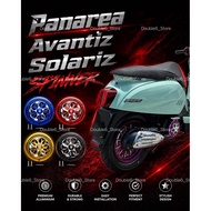 UNIVERSAL FULL CNC FAN SPINNER COVER SPINNER FAN COVER PANAREA 125 EGO AVANTIZ EGO SOLARIZ COVER KIP