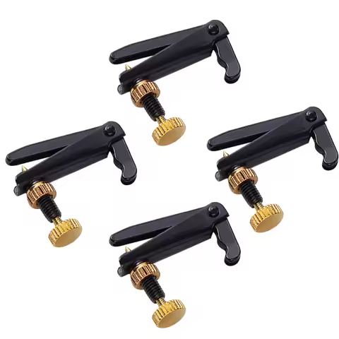 4pcs Violin String Adjuster Fine Tuning String Fine Adjuster Tuners for Violin Violin Fine Tuner Vio