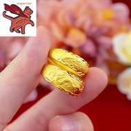 916 gold ring Anniversary ring Couple rings Fashion accessories gold ring 375 gold ring jewelry man's and women's ring