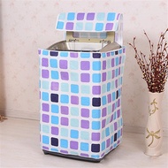 New Print Top Load Washer Washing Machine Cover Washer/Dryer Cover (Blue)