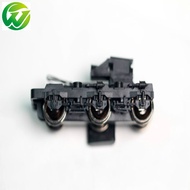 2pcs HO Train Model Accessories Scale 1:87 Electric Train Accessories Chassis Bogies Model Building Kits