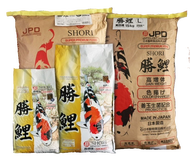 JPD Shori อาหารปลาคาร์พเพิ่มความล่ำ ปรับสีสด อย่างเป็นธรรมาติ เม็ดจมลอย ML (5 kg 15 kg 20 kg)