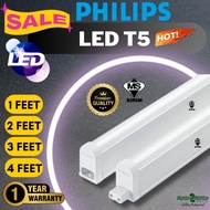 【Ready Stock】(Sirim) Philips LED T5 Tube Light Drop Curve Light Lampu Ceiling Light 1ft 2ft 3ft 4ft 