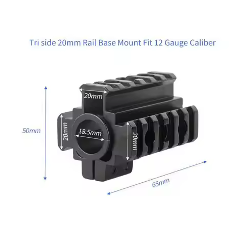 % AR15 M4 Airsoft Sight Mount Single Rail Tube Clamp Picatinny Rail Lasers Scope Airsoft for AK47 AK