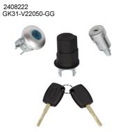 Door Trunk Ignition Switch Lock Set Cylinder 2408222 GK31-V22050-GG FOR FORD TRANSIT FOR MK8 2014 ON