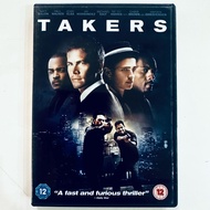 Takers DVD Region 2 Heist Action Movie Paul Walker Idris Elba Matt Dillon