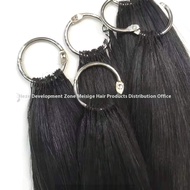 100% Human Hair Extension100pcs 6D Hair Extension Invisible and Traceless Crystal Feather Hair Strai