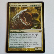 MTG Autochthon Wurm FOC random common card