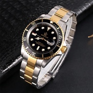 Reginald Watches Rotatable Bezel GMT Sapphire Glass Date Stainless Steel Watch Men Sports Watches re