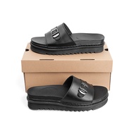 Sheet slippers, 5 cm high sole, soft leather sole, sewn around the sole, product has MSP DR HIP LOCK