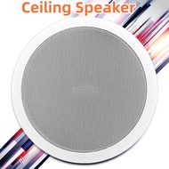 Ceiling Speaker PA Speaker White speaker Restaurant Mall Bedroom Living room Cafe（Use with constant-
