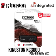 Kingston KC3000 512GB/1024GB/2048GB/4096GB PCIe 4.0 NVMe M.2 SSD (up to 7000 read/write)