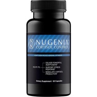 Nugenix Cortisol Control - Cortisol Reducer and Adrenal Support Manager Supplement for Men, 60 Capsu